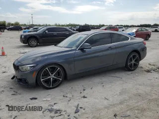 2020 BMW 4 Series 430i with VIN WBA4W3C03LAG91617, listed as a Copart auction lot 48552845 with 59,706 mi miles and Salvage Title. Bid and sale history available at carsss.com. Image 1.