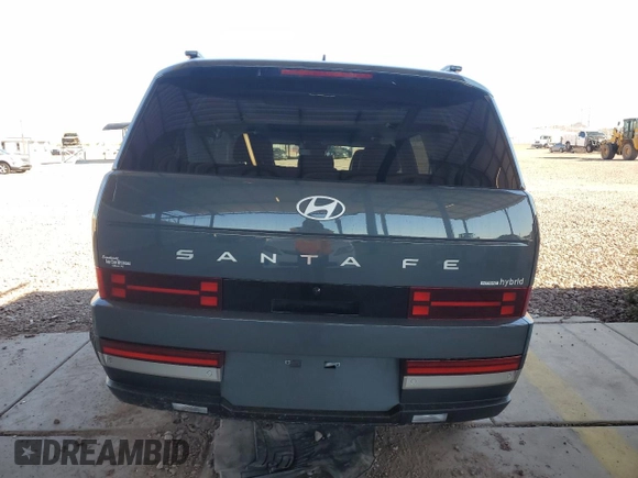 2024 Hyundai Santa Fe Hybrid Limited with VIN 5NMP3DG18RH013698, listed as a Copart auction lot 67696614 with 283 mi miles and Salvage Title. Bid and sale history available at carsss.com. Image 6.