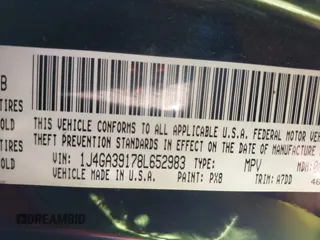 2008 Jeep Wrangler Unlimited X с VIN 1J4GA39178L652983, выставлен на аукционе IAAI как лот 40803698 с пробегом 114 012 миль миль и . История ставок и продаж доступна на DreamBid. Изображение 9.
