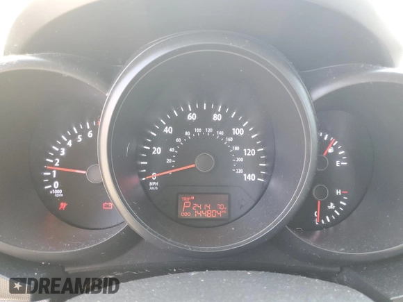2013 Kia Soul with VIN KNDJT2A55D7634256, listed as a Copart auction lot 54049935 with 144,804 mi miles and Clean Title. Bid and sale history available at DreamBid. Image 9.