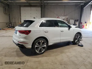2019 Audi Q3 S line Premium Plus with VIN WA1EECF37K1086389, listed as a Copart auction lot 52567585 with 53,362 mi miles and Salvage Title. Bid and sale history available at carsss.com. Image 3.