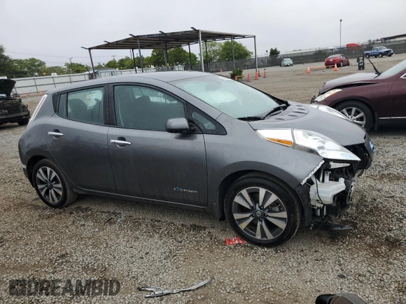 2016 Nissan LEAF S с VIN 1N4BZ0CP8GC314727, выставлен на аукционе Copart как лот 58508905 с пробегом 57 539 миль миль и Списание • Salvage title. История ставок и продаж доступна на DreamBid. Изображение 4.