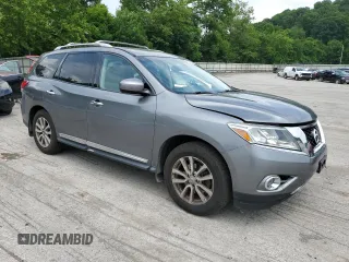 2015 Nissan Pathfinder Platinum z VIN 5N1AR2MM8FC695270, wystawiony jako Copart lot #62685795 z przebiegiem 111 998 mil mil oraz Szkoda całkowita • Salvage title. Historia ofert i sprzedaży dostępna na DreamBid. Obrazek 4.