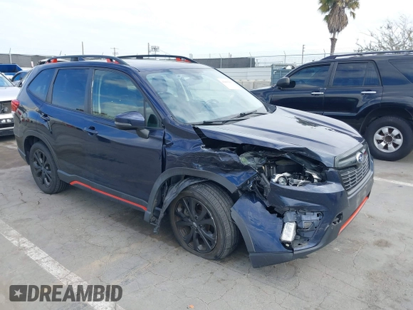 2020 Subaru Forester Special Sports with VIN JF2SKARCXLH424184, listed as a IAAI auction lot 42063911 with 52,786 mi miles and . Bid and sale history available at DreamBid. Image 1.