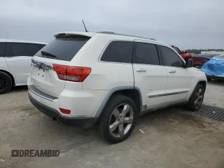 2011 Jeep Grand Cherokee Overland with VIN 1J4RS6GG7BC684628, listed as a Copart auction lot 44853645 with 187,519 mi miles and Clean Title. Bid and sale history available at DreamBid. Image 3.