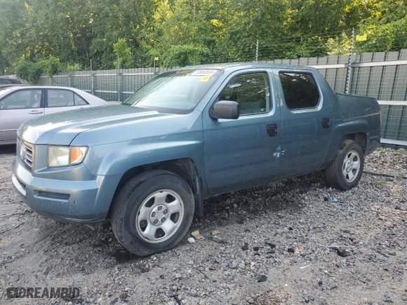 2007 Honda Ridgeline RT with VIN 2HJYK16227H506894, listed as a Copart auction lot 65663534 with 107,611 mi miles and Non Repairable. Bid and sale history available at carsss.com. Image 1.