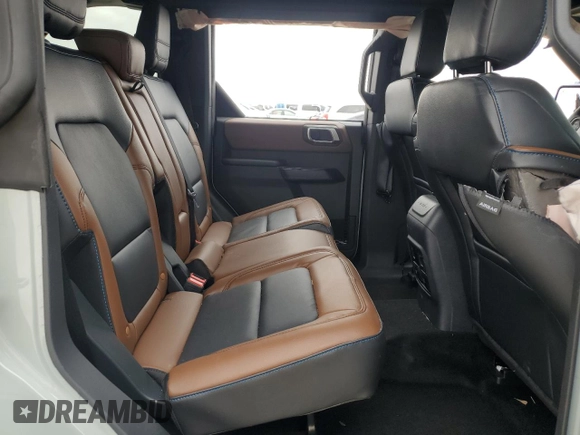 2024 Ford Bronco Outer Banks with VIN 1FMDE8BH3RLB22749, listed as a Copart auction lot 42867855 with 1,693 mi miles and Salvage Title. Bid and sale history available at DreamBid. Image 12.