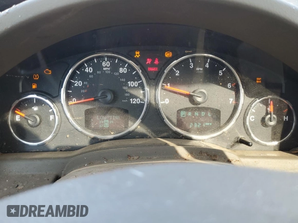 2008 Jeep Liberty Limited with VIN 1J8GN58K88W178372, listed as a Copart auction lot 51096975 with 160,485 mi miles and Non Repairable. Bid and sale history available at DreamBid. Image 9.