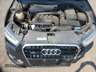 2015 Audi Q3 with VIN WA1EFEFS7FR002823, listed as a Copart auction lot 62159355 with 163,640 mi miles and Salvage title. Bid and sale history available at DreamBid. Image 12.