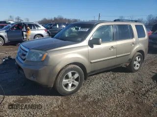 2009 Honda Pilot EX-L with VIN 5FNYF48539B033436, listed as a Copart auction lot 44797345 with 267,612 mi miles and Clean Title. Bid and sale history available at carsss.com. Image 1.