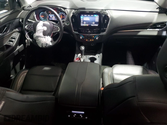 2020 Chevrolet Traverse Premier with VIN 1GNEVKKW5LJ228196, listed as a Copart auction lot 48376825 with 63,164 mi miles and Salvage Title. Bid and sale history available at carsss.com. Image 8.
