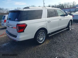 2024 Ford Expedition Max Limited with VIN 1FMJK2A88REA04582, listed as a IAAI auction lot 41606512 with 15,014 mi miles. Bid and sale history available at carsss.com. Image 4.