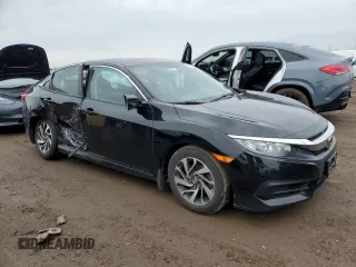 2016 Honda Civic EX with VIN 19XFC2F77GE053975, listed as a Copart auction lot 51849965 with 89,535 mi miles and Salvage Title. Bid and sale history available at DreamBid. Image 4.