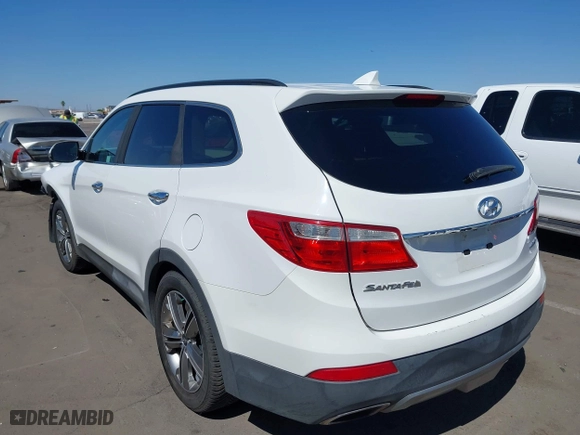 2013 Hyundai Santa Fe Limited with VIN KM8SR4HF0DU004137, listed as a IAAI auction lot 42057197 with 146,125 mi miles. Bid and sale history available at carsss.com. Image 3.