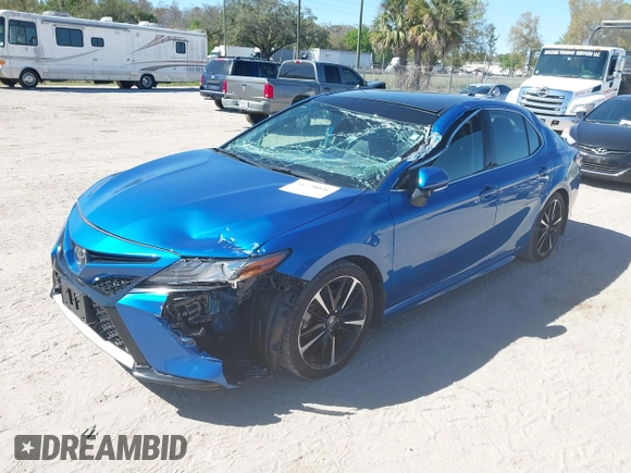 2019 Toyota Camry XSE with VIN 4T1B61HK3KU286288, listed as a IAAI auction lot 41728036 with 46,921 mi miles. Bid and sale history available at carsss.com. Image 17.