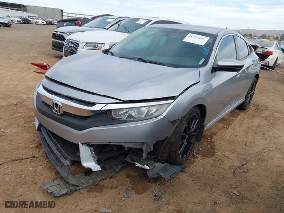 2017 Honda Civic Sedan LX with VIN 19XFC2F5XHE014359, listed as a IAAI auction lot 41722187 with 85,285 mi miles. Bid and sale history available at carsss.com. Image 17.