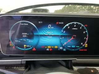 2021 Mercedes-Benz GLE 53 AMG with VIN 4JGFB6BB0MA442164, listed as a Copart auction lot 42357015 with 72,364 mi miles and Salvage title. Bid and sale history available at DreamBid. Image 9.