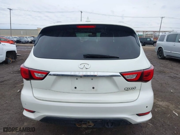 2016 Infiniti QX60 with VIN 5N1AL0MM3GC526720, listed as a IAAI auction lot 41752838 with NaN miles. Bid and sale history available at carsss.com. Image 16.