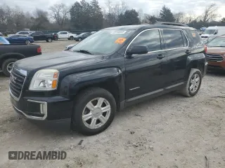 2016 GMC Terrain SLE with VIN 2GKFLNE32G6112256, listed as a Copart auction lot 43744055 with 0 mi miles and Clean Title. Bid and sale history available at carsss.com. Image 1.