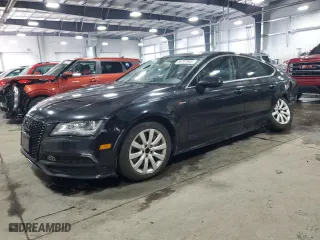 2014 Audi A7 3.0 Premium Plus with VIN WAUWGAFC2EN082639, listed as a Copart auction lot 50797845 with 181,685 mi miles and Salvage Title. Bid and sale history available at carsss.com. Image 1.
