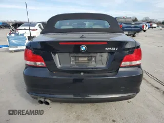 2011 BMW 1 Series 128i with VIN WBAUL7C54BVM81057, listed as a Copart auction lot 41769905 with 52,185 mi miles and Clean title. Bid and sale history available at DreamBid. Image 6.