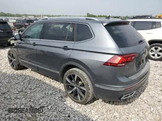 2024 Volkswagen Tiguan SEL R-Line with VIN 3VV4B7AX3RM199363, listed as a Copart auction lot 58811365 with 24,193 mi miles and Clean title. Bid and sale history available at DreamBid. Image 2.