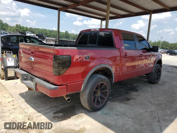 2013 Ford F-150 XL with VIN 1FTFW1ET5DFB66342, listed as a Copart auction lot 63658045 with 195,669 mi miles and Clean title. Bid and sale history available at DreamBid. Image 3.