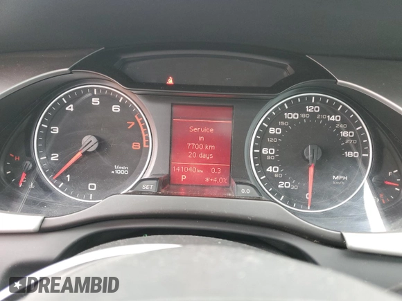 2009 Audi A4 2.0T Prem with VIN WAULF78K79N038333, listed as a Copart auction lot 47379525 with 141,040 mi miles and Clean Title. Bid and sale history available at carsss.com. Image 9.