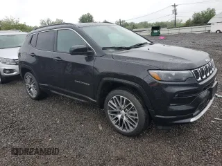 2023 Jeep Compass Limited with VIN 3C4NJDCNXPT521452, listed as a Copart auction lot 56519835 with 10,459 mi miles and Salvage title. Bid and sale history available at DreamBid. Image 4.