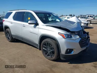 2019 Chevrolet Traverse LT Leather with VIN 1GNEVHKW0KJ126807, listed as a IAAI auction lot 41681930 with 90,320 mi miles. Bid and sale history available at carsss.com. Image 1.
