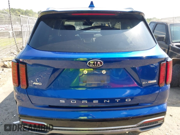 2021 Kia Sorento EX with VIN 5XYRHDLF9MG057885, listed as a IAAI auction lot 42409576 with 45,867 mi miles and . Bid and sale history available at DreamBid. Image 16.