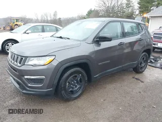 2020 Jeep Compass Sport z VIN 3C4NJCAB4LT253026, wystawiony jako IAAI lot #41897839 z przebiegiem 128 112 mil mil oraz . Historia ofert i sprzedaży dostępna na DreamBid. Obrazek 19.