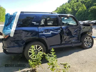2022 Toyota 4Runner TRD Sport with VIN JTESU5JR7N6025534, listed as a Copart auction lot 62697505 with 49,870 mi miles and Salvage title. Bid and sale history available at DreamBid. Image 3.