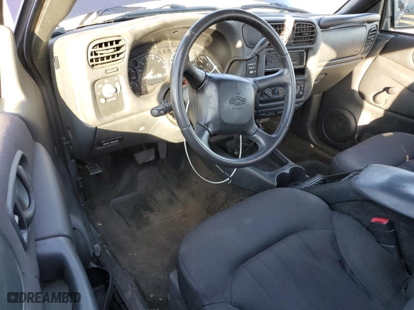 2003 Chevrolet S-10 with VIN 1GCCS19H638191418, listed as a Copart auction lot 79948244 with 163,491 mi miles and Clean Title. Bid and sale history available at carsss.com. Image 8.