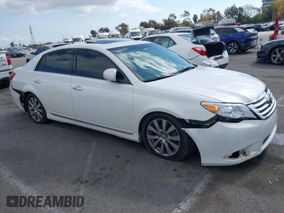 2011 Toyota Avalon with VIN 4T1BK3DB5BU403902, listed as a IAAI auction lot 41472945 with 175,685 mi miles and . Bid and sale history available at DreamBid. Image 13.
