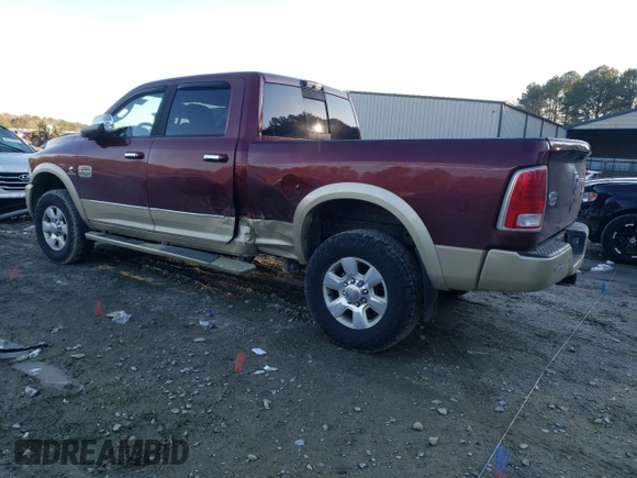 2016 Ram 2500 Laramie Longhorn with VIN 3C6UR5GL0GG323692, listed as a Copart auction lot 42044685 with 113,473 mi miles and Salvage title. Bid and sale history available at DreamBid. Image 2.