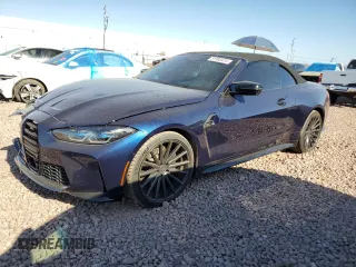 2022 BMW M4 Competition xDrive with VIN WBS33BA05NCK13099, listed as a Copart auction lot 51305474 with 0 mi miles and Salvage Title. Bid and sale history available at carsss.com. Image 1.
