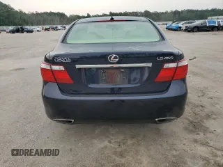 2008 Lexus LS 460 with VIN JTHBL46F885064674, listed as a Copart auction lot 59436135 with 82,197 mi miles and Salvage title. Bid and sale history available at DreamBid. Image 6.