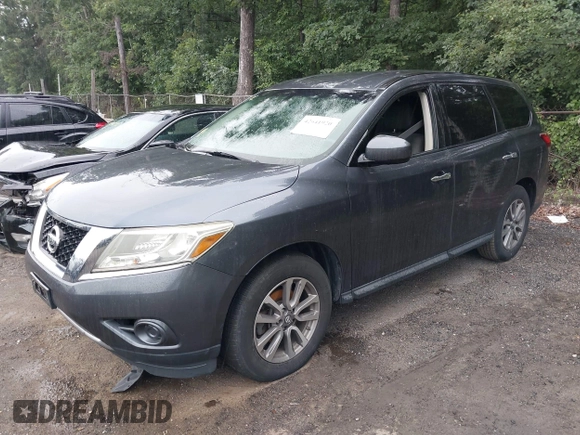 2014 Nissan Pathfinder Platinum with VIN 5N1AR2MNXEC618679, listed as a IAAI auction lot 42641920 with 169,263 mi miles and . Bid and sale history available at DreamBid. Image 2.