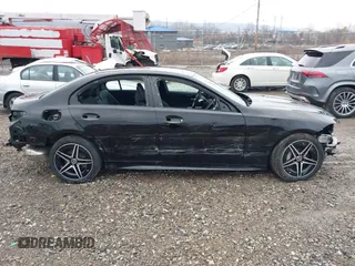 2025 Mercedes-Benz C 300 with VIN W1KAF4HB7SR244183, listed as a IAAI auction lot 41663163 with 1,291 mi miles and . Bid and sale history available at DreamBid. Image 14.