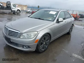 2008 Mercedes-Benz C-Class 3.0L Sport with VIN WDDGF54X78F035621, listed as a IAAI auction lot 41789122 with 164,043 mi miles. Bid and sale history available at carsss.com. Image 17.