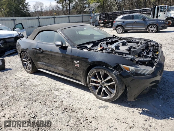 2015 Ford Mustang GT Premium with VIN 1FATP8FF4F5374700, listed as a Copart auction lot 44564775 with 160,566 mi miles and Clean title. Bid and sale history available at DreamBid. Image 4.