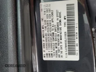 2014 Acura RDX Tech Pkg with VIN 5J8TB4H55EL010626, listed as a Copart auction lot 53774865 with 0 mi miles and Non Repairable. Bid and sale history available at carsss.com. Image 13.
