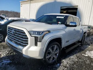 2023 Toyota Tundra Capstone Hybrid with VIN 5TFVC5DB6PX040283, listed as a Copart auction lot 85125204 with 8,882 mi miles and Salvage title. Bid and sale history available at DreamBid. Image 1.