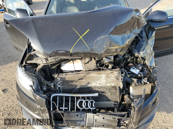 2015 Audi Q7 3.0L TDI Vorsprung Edition with VIN WA1WMCFE8FD005218, listed as a Copart auction lot 75849274 with 0 mi miles and Salvage Title. Bid and sale history available at carsss.com. Image 12.