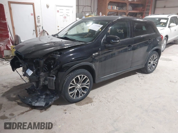 2016 Mitsubishi Outlander Sport 2.4 ES with VIN JA4AR3AWXGZ038950, listed as a IAAI auction lot 41339598 with 127,595 mi miles. Bid and sale history available at carsss.com. Image 2.