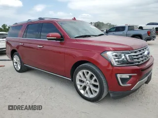 2018 Ford Expedition Max Limited with VIN 1FMJK1KT6JEA36903, listed as a Copart auction lot 52957875 with 132,033 mi miles and Salvage title. Bid and sale history available at DreamBid. Image 4.