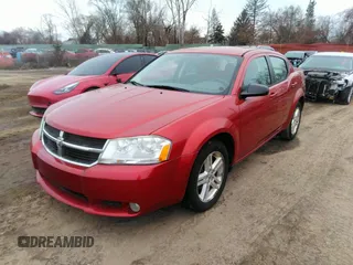 2008 Dodge Avenger SXT with VIN 1B3LC56K28N179796, listed as a IAAI auction lot 41506464 with 130,421 mi miles. Bid and sale history available at carsss.com. Image 2.