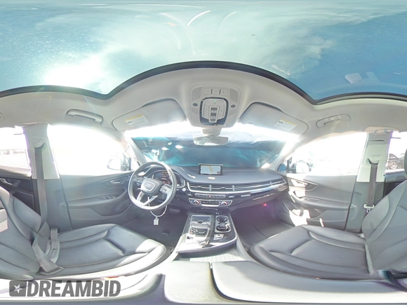 2019 Audi Q7 Premium Plus with VIN WA1LAAF73KD037473, listed as a Copart auction lot 58695665 with 33,707 mi miles and Non repairable. Bid and sale history available at DreamBid. Image 15.