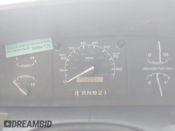 1995 Ford F-150 с VIN 1FTEX14N0SKA50630, выставлен на аукционе IAAI как лот 42176745 с пробегом 173 309 миль миль и . История ставок и продаж доступна на DreamBid. Изображение 7.